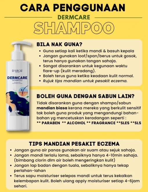 DERMCARE SHAMPOO - Image 3